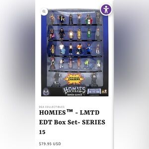 Homies™ Series Quince Limited Edition Box Set - Black